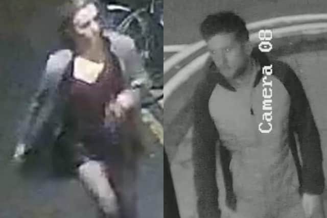 Sussex Police have launched an appeal to identify two individuals in connection with a stabbing which left a 22-year-old man with life-changing facial injuries. Picture: Sussex Police