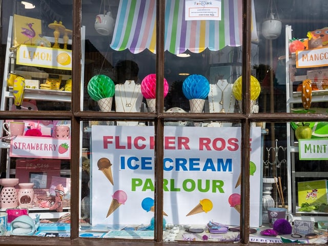 Non-foodie winner Flicker Rose with Ice Cream Parlour