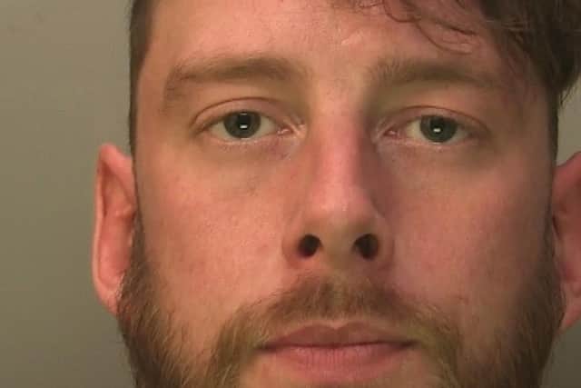 Callum Walsh, 29 – formerly of Warren Road in Barnham – was the subject of two separate investigations – one linked to a stabbing in 2021 and a second around abuse and controlling behaviour reported in January, 2023. Photo: Sussex Police