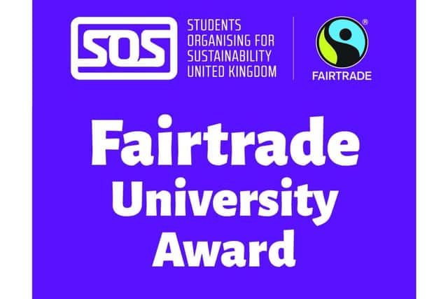 The University of Chichester has received a 2-star Fairtrade award