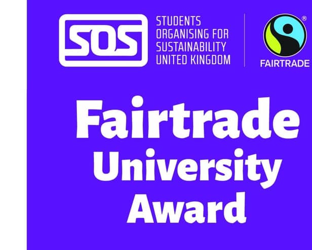 The University of Chichester has received a 2-star Fairtrade award