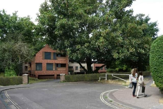 Plans for a retirement home at 1 Whyke Lane