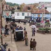 Filming took place in Arundel for Wicked Little Letters, starring Olivia Colman and Jessie Buckley