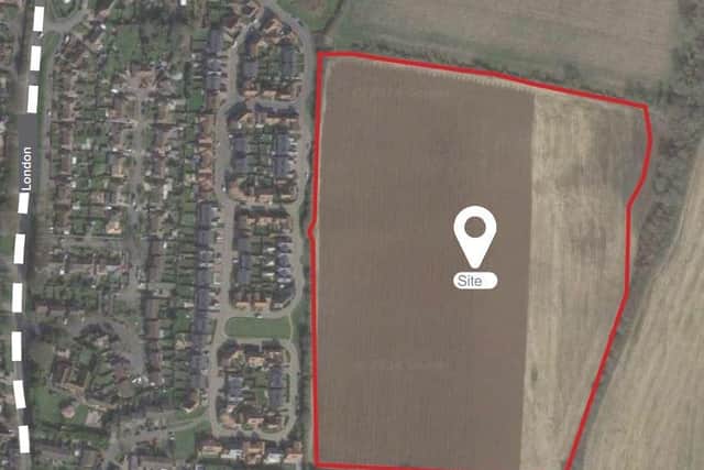 Croudace Homes want to build up to 191 new homes on farmland in Henfield