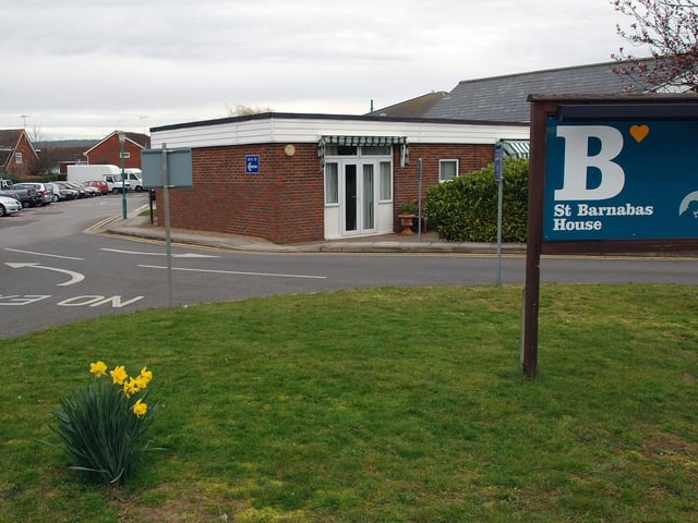 St Barnabas House hospice when it was in Columbia Drive, pictured here on March 13, 2007