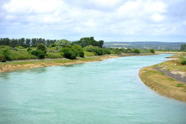 This is the 15th year the River Arun swim has taken place and was described by Raw Energy Pursuits as ‘another unique chance’ to swim over the classic Ironman distance of 3.8km from Ford to Littlehampton. Photo of River Arun by Steve Robards SR2206273
