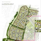 Phase two of the Whitehouse Farm development which will provide 850 new houses has been submitted.