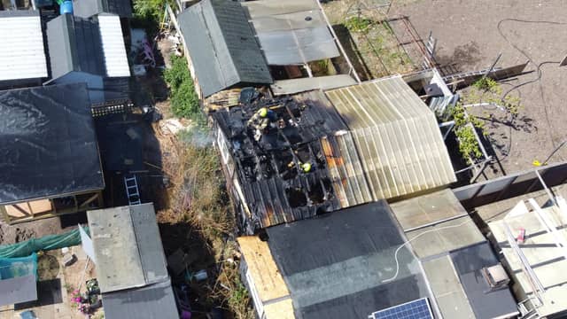 ‘No casualties’ have been reported following an ‘accidental’ shed fire in East Sussex, the fire service have confirmed.