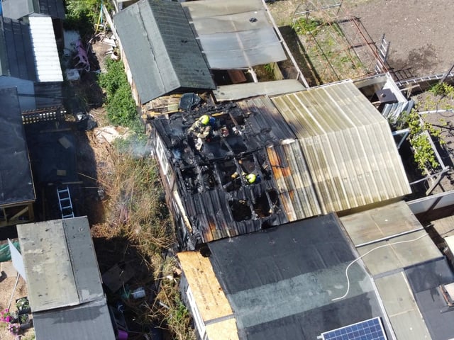 ‘No casualties’ have been reported following an ‘accidental’ shed fire in East Sussex, the fire service have confirmed.