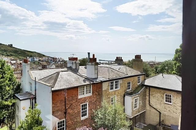 View over sea and East Hill