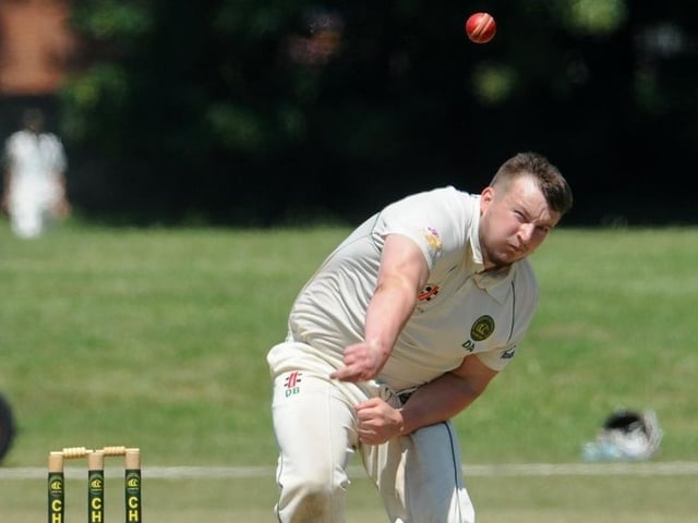 Action from Chippingdale v Broadwater CC in Division 4 West of the Sussex Cricket League