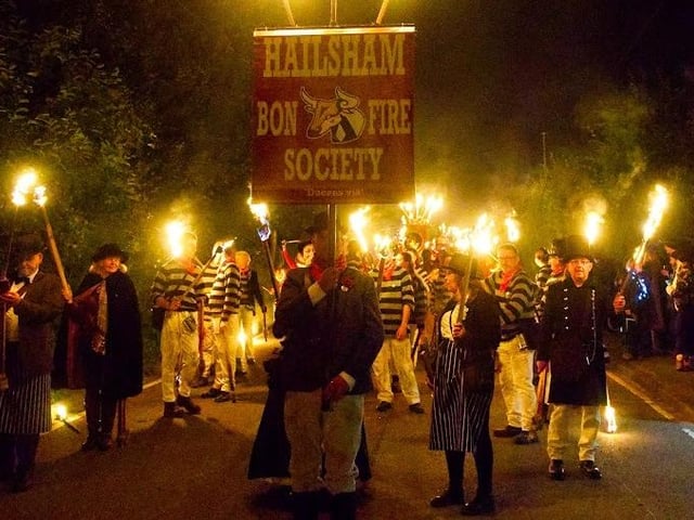 Hailsham Bonfire Society. Photo by Simon Hennessey