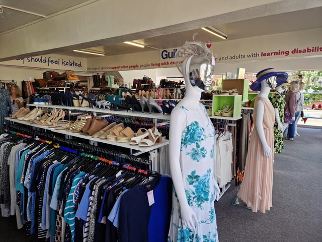 Influencer Jen Graham, aka Charity Shop Girl, officially opens Guild Care's new Goring Road Superstore and Donation Centre, the charity's 15th shop in West Sussex