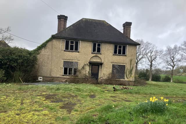 Fresh speculation is being made over the future of an abandoned house on the edge of Horsham that has lain empty for years