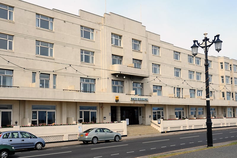 The Beach Hotel in Worthing was a landmark seafront holiday destination from 2015 to 2011