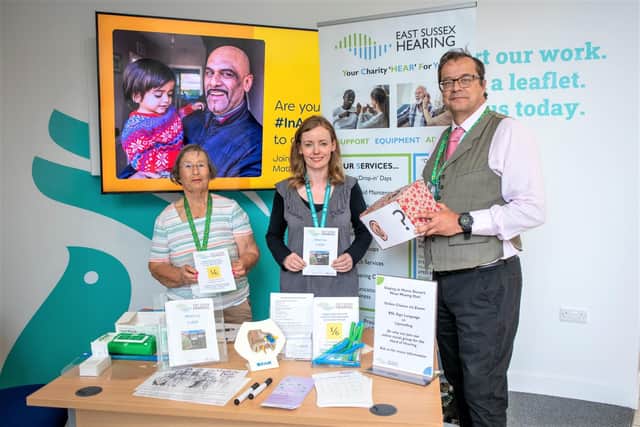 East Sussex Hearing team spread the word in Eastbourne during charity roadshow