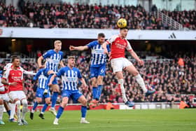 Arsenal beat Brighton 2-0 at the Emirates. (Photo by Mike Hewitt/Getty Images)
