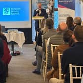 The Business Leaders Forum attracted some 50 business leaders and decision-makers from a range of different sectors across Horsham District, including Schroders, Red River Software, Kreston Reeves, Wilton Park and more. Picture courtesy of Horsham District Council
