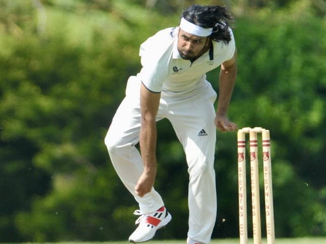 Action between Steyning CC and Littlehampton CC