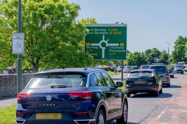 The A27 is set for new resurfacing works, the renewal of road markings, bridge joint replacements and improved signage amid a 'multi-million-pound’ upgrade. Photo: National Highways
