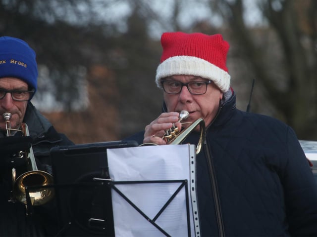 Heart of Sidley's Christmas lights switch-on 2025. Photo by Roberts Photographic.