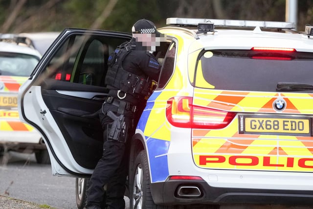 Armed police incident on A27 near Offington roundabout