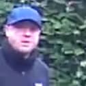 Sussex Police said they would like to speak with the man seen in the image because he may be able to assist with police enquiries
