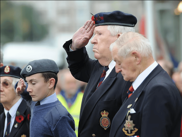 Look back at Eastbourne's Remembrance service from 2015.