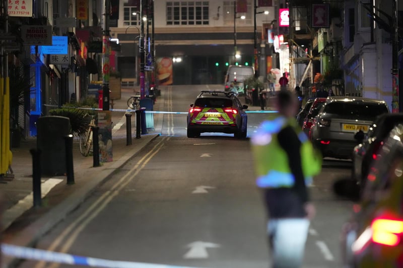 The police dog unit was called in as part of a major emergency response to an incident in Brighton overnight. Preston Street was taped off in the early hours of this morning (Tuesday, May 21).