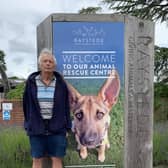 Ian Kerr, 75, from East Dean, is aiming to walk between 10–15kms a day, to raise money for Raystede Centre for Animal Welfare and international charity Helping Rhinos.