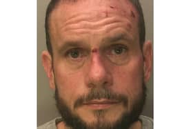 Mark Stankus, 44 – of High Street in Littlehampton – has been described by a detective inspector as a ‘dangerous, predatory offender’ who ‘posed a clear and repeated risk to women’. Photo: Sussex Police