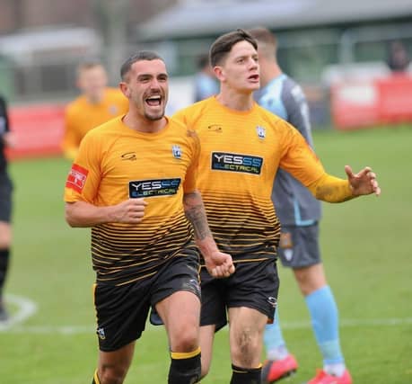 Action from Littlehampton Town's 1-0 win over Three Bridges in the Isthmian south east division