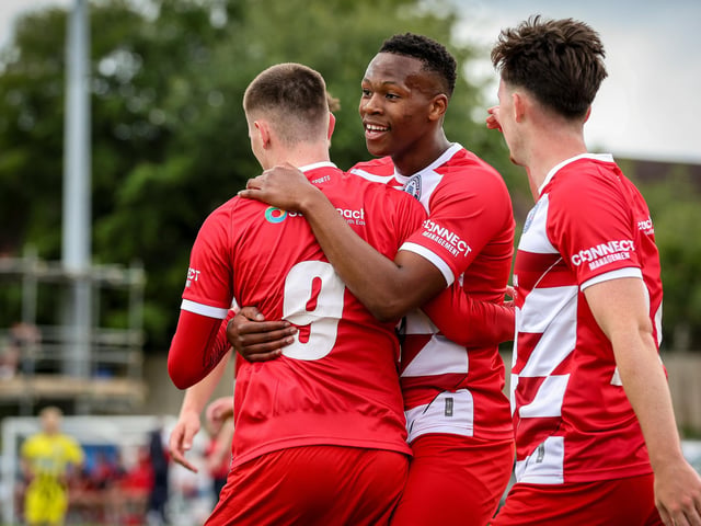 Haywards Heath Town v Eastbourne Borough pre-season friendly