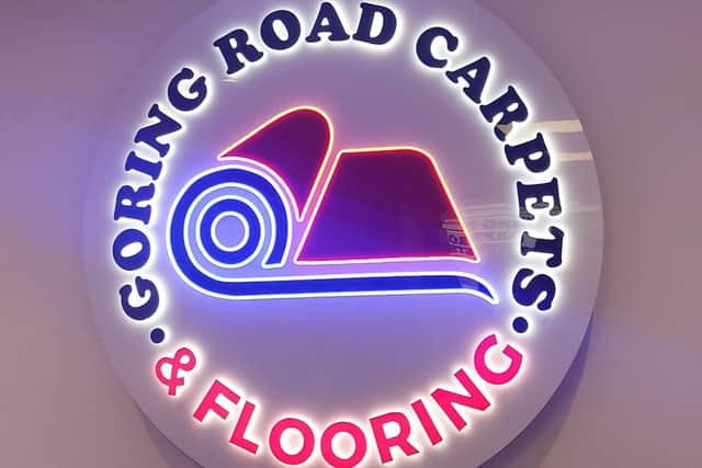 Live music launched Goring Road Carpets & Flooring in its new location - just across the road from its long-standing Worthing store. Picture: C L Greene