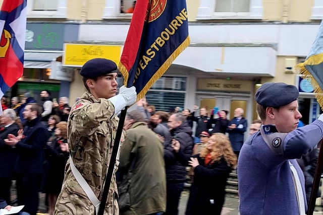 In Pictures: Remembrance Day parade in Eastbourne