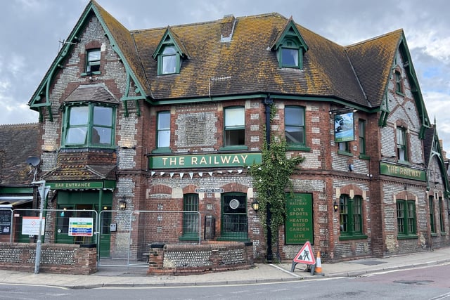 The Railway pub in Lancing has reopened its doors after undergoing a £200,000 investment.
