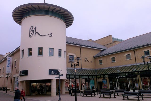 BHS in Priory Meadow in March 2014