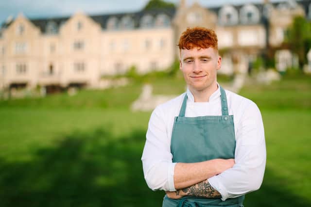 Tom Hamblet, winner of MasterChef:The Professionals 2023, launches his residency at Horsham's South Lodge Hotel today (January 3) with a new menu