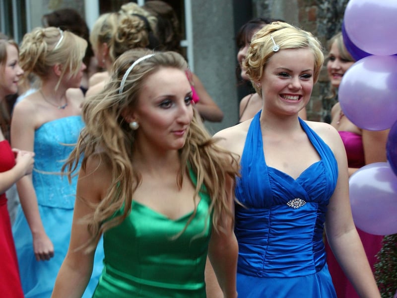 The Davison High School prom at Highdown Towers in June 2008