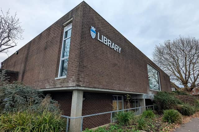 The community toilet scheme has launched with a number of buildings already signed up, including Shoreham Library (pictured). Photo: Adur and Worthing Councils