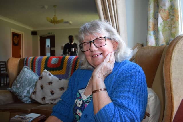 Joan Wilson said the solar scheme is 'one of the best things that's happened here'