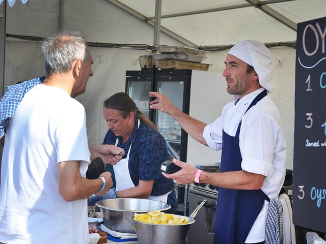 Hastings Seafood & Wine festival 2023.