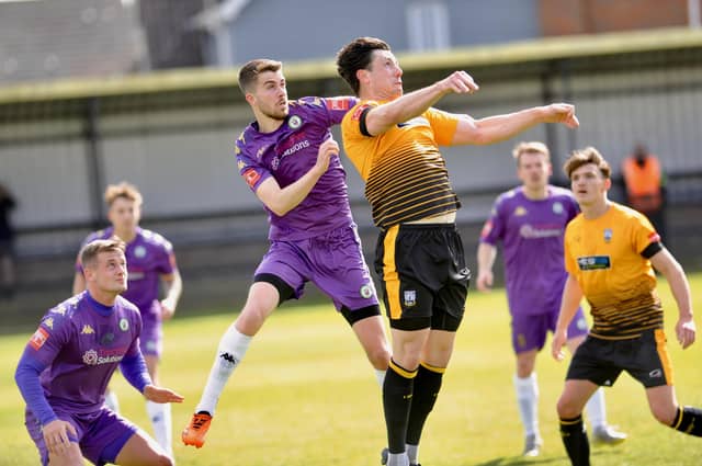 Littlehampton Town take on Burgess Hill Town at The Sportsfield