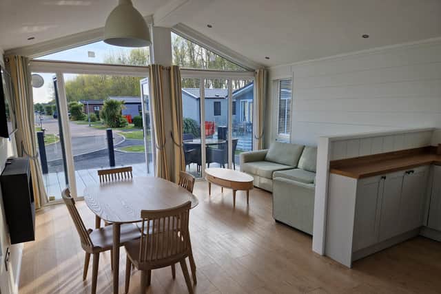 Katherine and her family had a weekend away at Seal Bay in Selsey