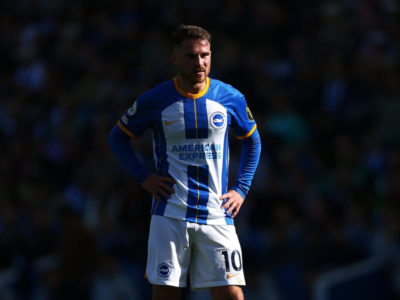 Another one of Brighton's star players that was rested in Saturday's win. Following Gilmour's stand-out performance, De Zerbi may be tempted to start the World Cup-winner in the number ten position.