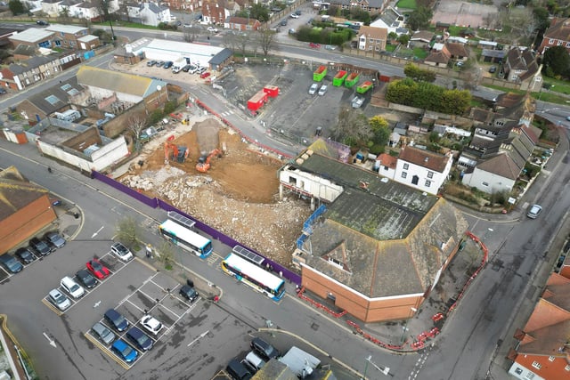 West Sussex supermarket demolition almost complete – to make way for ...