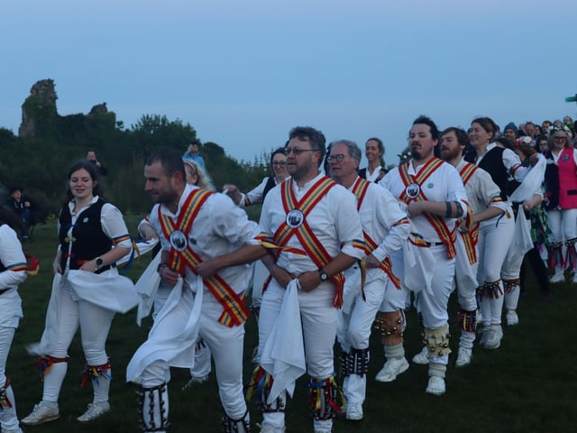 The Dancing at Dawn event. Picture: Kevin Boorman