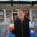The Old Bathing Station Kiosk in Bexhill. Pictured: Laura Frost, the kiosk supervisor
