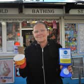 The Old Bathing Station Kiosk in Bexhill. Pictured: Laura Frost, the kiosk supervisor