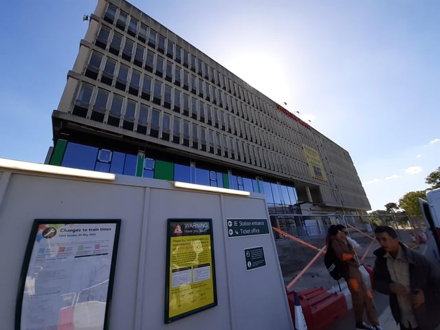 IN PICTURES: The newly refurbished Crawley Station opens- here’s 10 pictures of the different stages of the refurbishment